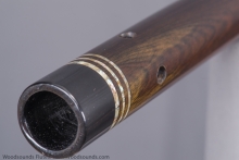 Mun Ebony Native American Flute, Minor, Mid G-4, #K15A (7)